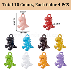 Подвески из сплава 40шт 10 цветов FIND-PH0021-28