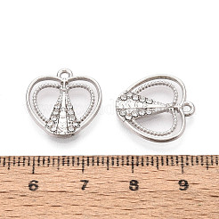 Подвески из сплава и страза&nbsp;FIND-N008-29P