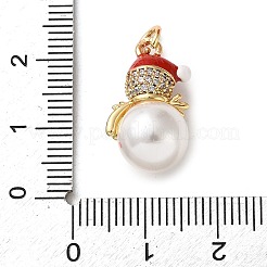 Латунные микро проложить кубического циркония подвески KK-I383-03G