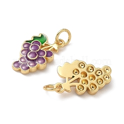 Латунь эмаль подвески&nbsp;KK-P326-04G