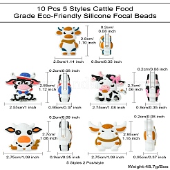 10 шт. 5 стиля&nbsp;SIL-CJ0001-68
