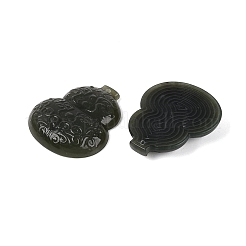 Anhänger aus geschnitztem natürlichem Hetian-Jade&nbsp;G-N371-06