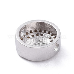 Perline zirconi micro pave  in ottone&nbsp;ZIRC-G157-58P-02