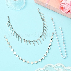 3шт железная цепочка для бейсболки HJEW-CJ00082