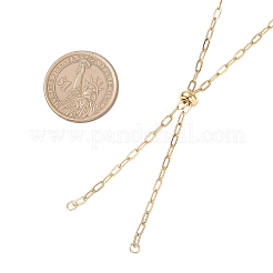 Изготовление ожерелья со скрепками из нержавеющей стали 304 толщиной 2.5 мм&nbsp;AJEW-JB01409