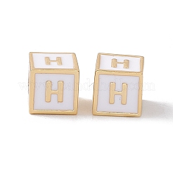 Стойки покрытие латунь эмаль бисер KK-B060-04G-04H