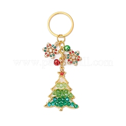 Porte-clés en alliage en forme de sapin de Noël&nbsp;KEYC-JKC00972