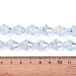 Гальванизируйте прозрачное стекло бисер нитей&nbsp;EGLA-N020-03G