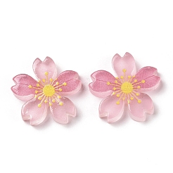 Светящиеся кабошонов смолы&nbsp;LS-RESI-G030-01B