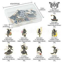 Подвески из сплава эмали 10шт 10 стиля&nbsp;ENAM-FS0001-59