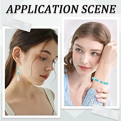 3 прядь бусины из полимерной глины ручной работы&nbsp;CLAY-SC0001-67C