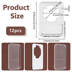Caja de almacenamiento de monedas de plástico&nbsp;AJEW-WH0009-74B