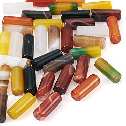 36 комплект из 9-х бусин натурального агата G-TA0002-75