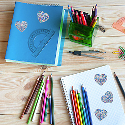 Рулоны декоративных наклеек из ПВХ с круглыми точками в лазерном стиле DIY-WH0453-44A