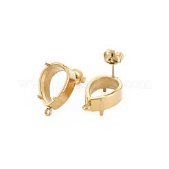 Ионное покрытие (ip) 304 нержавеющая сталь гвоздики фурнитура для сережек X-STAS-N097-235LG