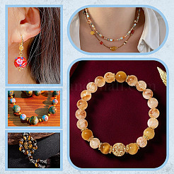 40 шт. 2 цвета 925 колпачка для бусин из стерлингового серебра&nbsp;STER-AR0001-27