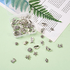 60шт 12 стиля бусины из сплава в тибетском стиле&nbsp;FIND-FW0001-18