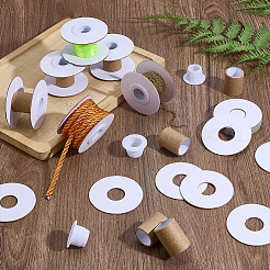 30 пакетик бумажных ниток для намотки катушек&nbsp;DIY-PH0031-88