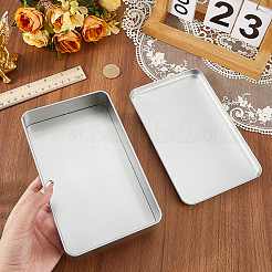 Weißblech-Aufbewahrungsboxen mit Deckel&nbsp;CON-WH20001-25A
