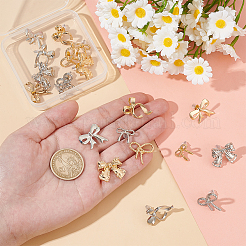 10 пара сережек-гвоздиков из сплава 10 стилей&nbsp;EJEW-UN0002-48