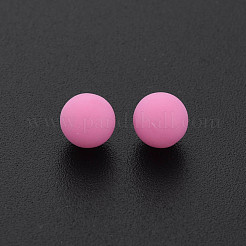 Непрозрачные акриловые бусины PAB702Y-B01-03