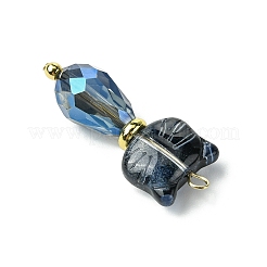 Подвески из гальванического стекла&nbsp;PALLOY-JF03241