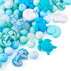 Пищевые экологически чистые силиконовые фокусные шарики SIL-TA0002-67