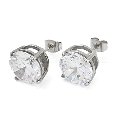 Серьги-гвоздики из нержавеющей стали 304 для женщин EJEW-F351-01P