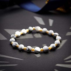 Природные Говлит бисер нитей G-OC0001-51