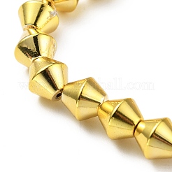 Гальванические немагнитная синтетический гематит бисер пряди&nbsp;G-G849-02G