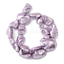 Гальванические оболочки жемчужные бусы пряди BSHE-A001-01D