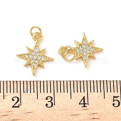 Латунные микро проложить кубического циркония подвески&nbsp;KK-P326-15G