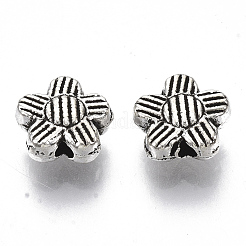 Сплавочные овальные бусины тибетского стиля &nbsp;TIBE-R317-091AS-LF