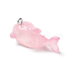 Подвески из непрозрачной смолы на тему морских животных&nbsp;X-RESI-D071-04C