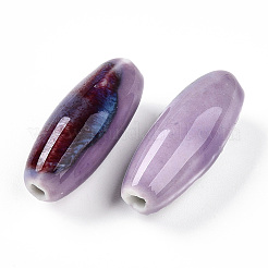 Фарфоровые бусины ручной работы&nbsp;PORC-N008-07O