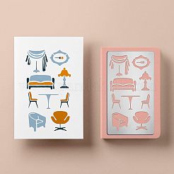 2шт 2 трафарета для резки из нержавеющей стали 304 DIY-FG0001-97