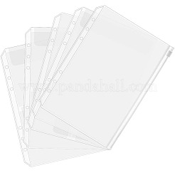 12 шт. 5-х стилистическая сумка для хранения из ПВХ с цепочкой для карандашей&nbsp;DIY-SP0004-60F