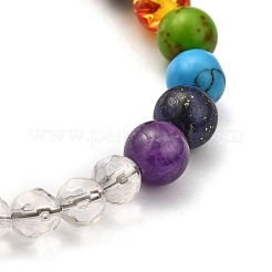 Pendentifs pendule radiesthésie chakra feuille cristal suncatcher&nbsp;PALLOY-JF00460-01