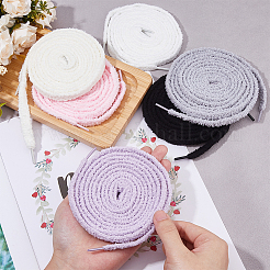 6 Paar Schnürsenkelbänder aus Polyester in 6 Farben&nbsp;FIND-FH0010-36