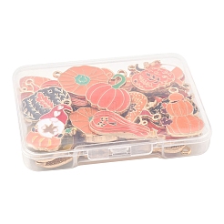 30 шт. 15 стиля День благодарения эмалевые подвески из сплава золотистого тона&nbsp;ENAM-FS0002-02