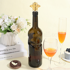 Цинковый сплав винные бутылки пробки FIND-WH0126-727B