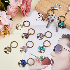 Брелок с кулоном в виде дерева жизни&nbsp;KEYC-AB00027