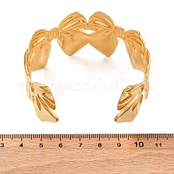 Brazaletes de acero inoxidable 304 para mujer&nbsp;BJEW-P347-02B