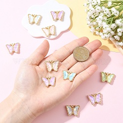 10 шт. подвески из сплава стекла&nbsp;GLAA-YW0005-19