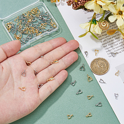 90 шт. 6-х стильная стойка с покрытием из латуни для ледоруба с зажимными скобами&nbsp;KK-DC0004-41