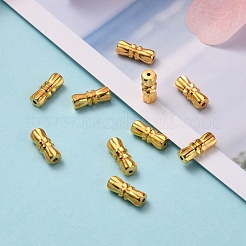 真鍮製ネジ式クラスプ  ゴールドカラー  12x5mm&nbsp;KK-C2965-G