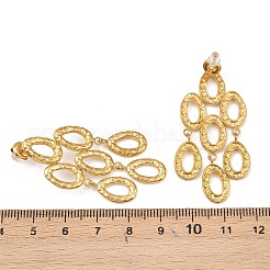 Серьги-гвоздики с кисточками из нержавеющей стали 304 в форме капли&nbsp;EJEW-C164-01G