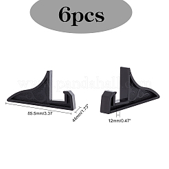 6шт пластиковый держатель для фоторамки&nbsp;AJEW-GA0003-88B