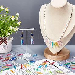 220шт 11 цвета непрозрачные акриловые подвески SACR-AR0001-11