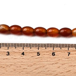 Натуральный красный агат бисер нитей G-F801-F01-01A